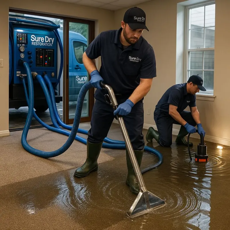 Water Extraction and Removal process in Highgrove, CA
